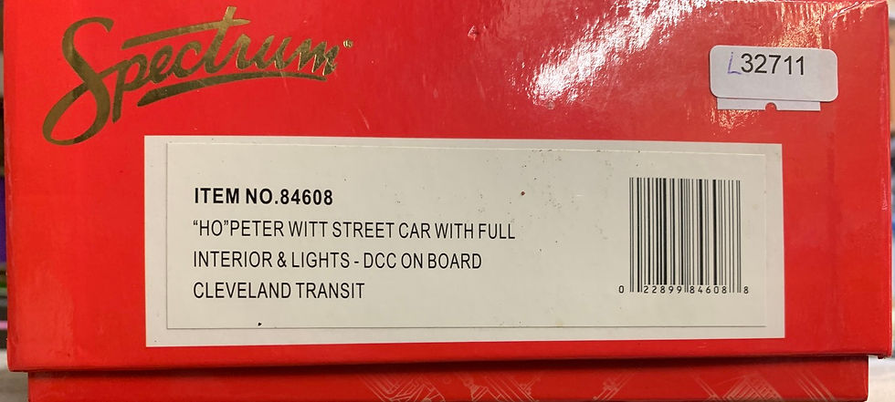 Thumbnail: Cleveland Transit - Street Car - Bachmann 84608  DCC HO
