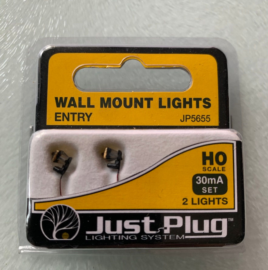 JP5655 -  Wall Mounted Lights  - JUST PLUG - Woodland Scenics