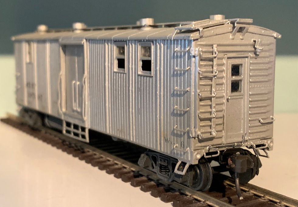 MOW - ATSF / Santa Fe - Tool Car - Pecos River 2733 - Brass