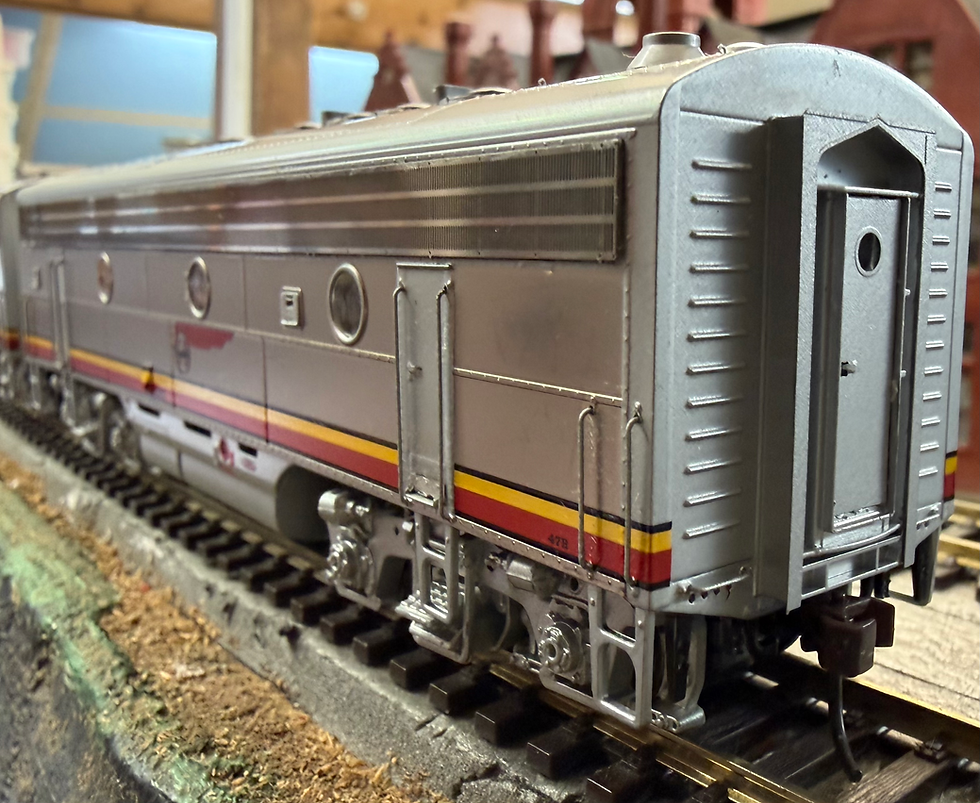 Thumbnail: Santa Fe F7 ABBA - Warbonnet Scheme DCC & Sound - HO - BLI / Genesis
