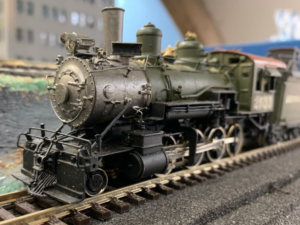 Southern Pacific -  C15  2-8-0  Dog House Tender Brass  HO