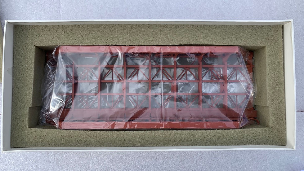 Thumbnail: 93' - 2 Track Pony Truss Thru Bridge - Overland OMI 1399 Brass   HO