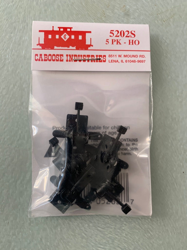 Ground Throws - Caboose Industries 5202S x 5 - HO