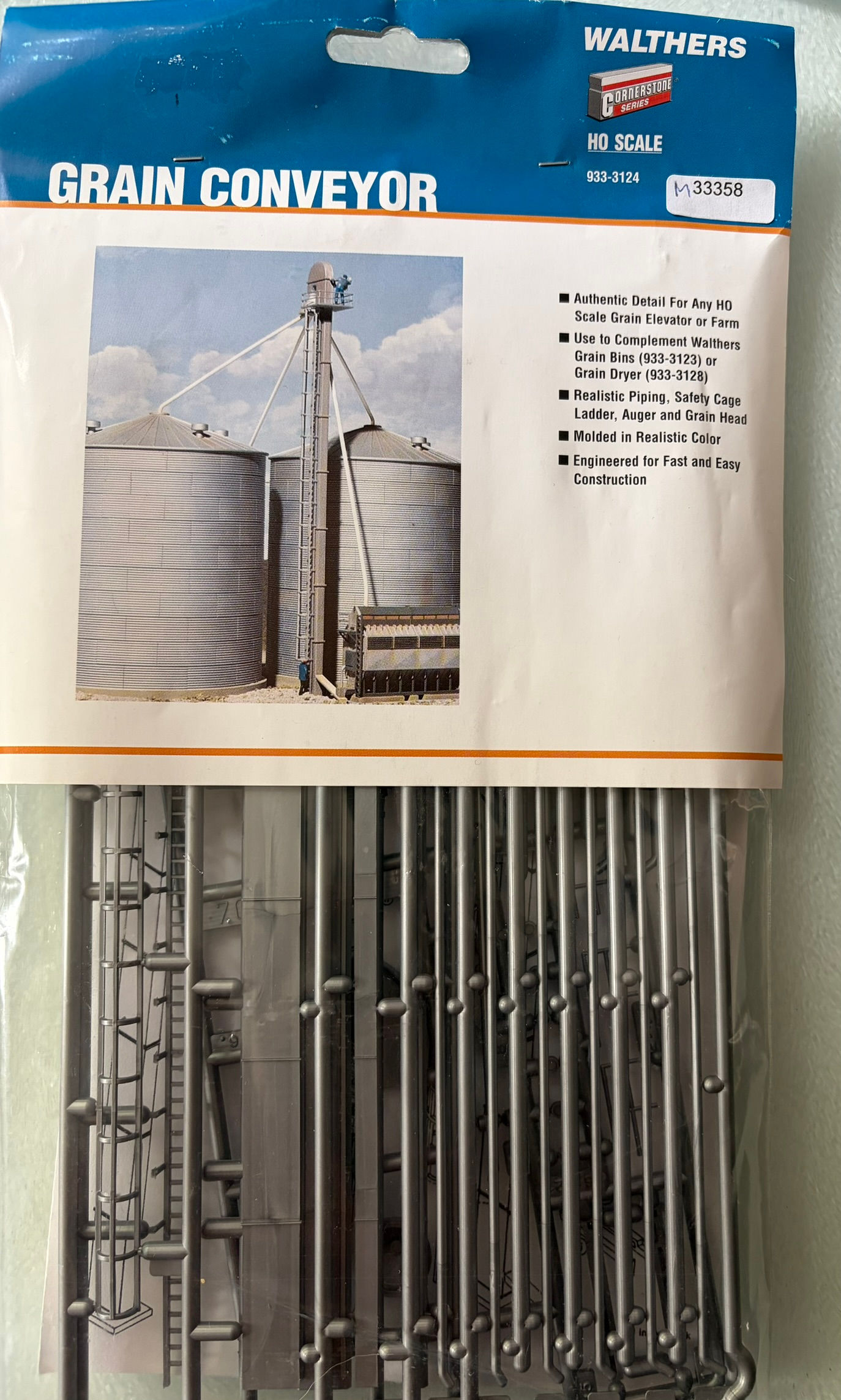 Grain Conveyor - Walthers 933-3124 HO