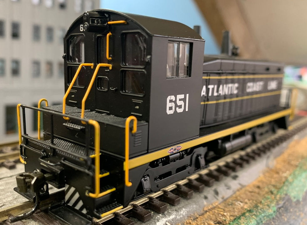 Atlantic Coast Line - EMD SW7 DCC & Sound - HO