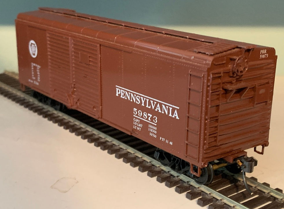 Pennsylvania Box Car X-31A - Double Door Box Car - Bowser  HO