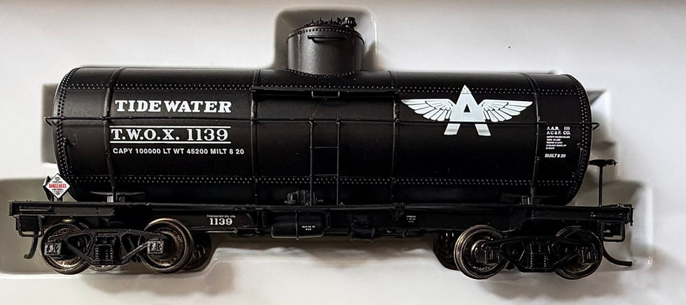 Thumbnail: TIDEWATER -  Type 21  Riveted Tank Car  - Proto 2000 23436