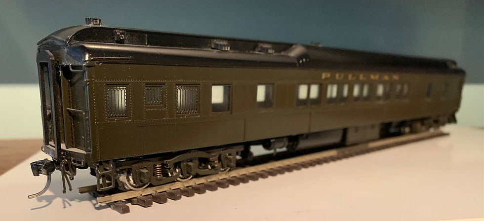 10-1-2 Pullman 80' Sleeper  Mech AC - Brass - Precisions Scale - 16412-1 - HO
