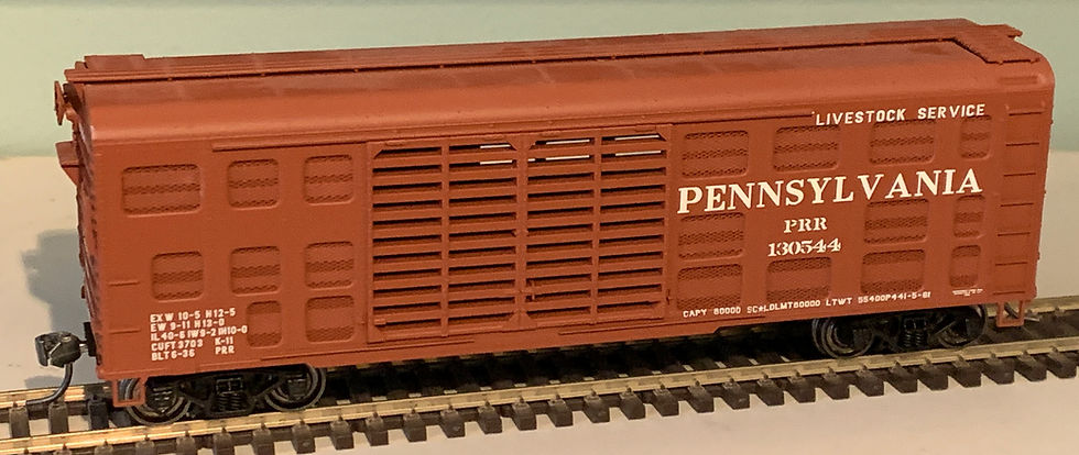 Pennsylvania = Twin Door Metal Stock Car  - Bowser - HO