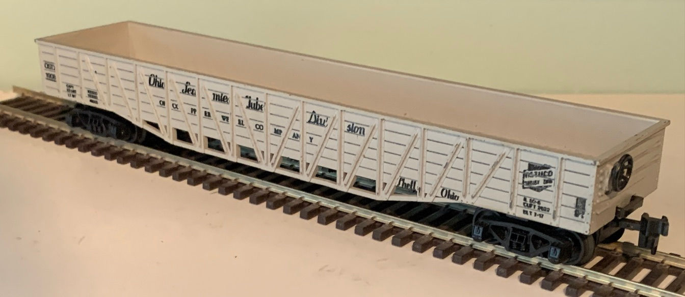 Ohio Seamless Tube Division - 40' Gondola Car   -  HO