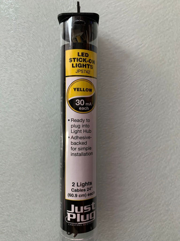 JP5742 -  Stick on Lights    - JUST PLUG - Woodland Scenics
