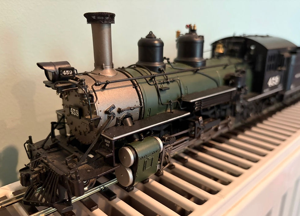 ON3 - D&RGW - K-27 - 2-8-2 Green Boiler Mountain Model Imports