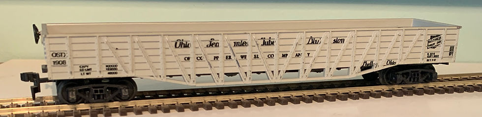 Ohio Seamless Tube Division - 40' Gondola Car   -  HO