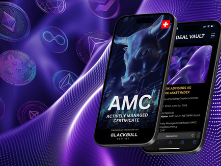 Zurich (Switzerland): NETWRK Asset Index AMC, Designed by Blackbull, Goes Live!