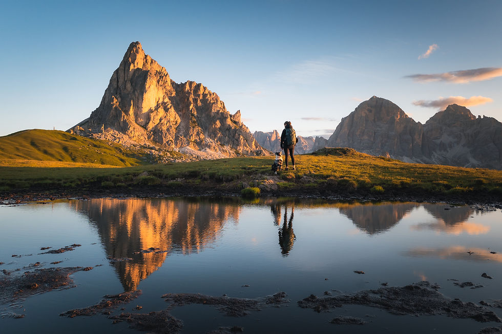 Dolomity se psem