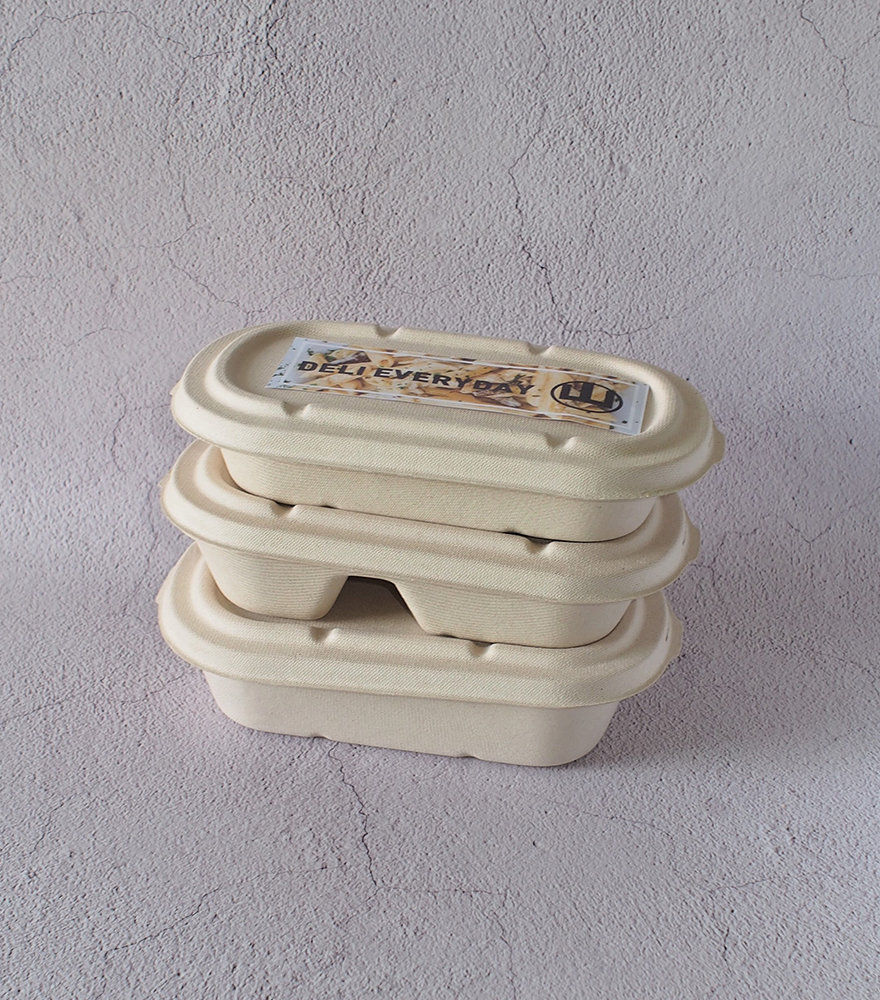 Wheat straw paper pulp_takeaway box