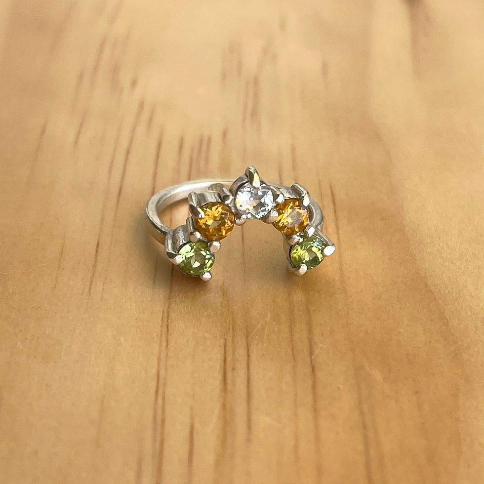 縮圖：Tourmaline Crown Ring