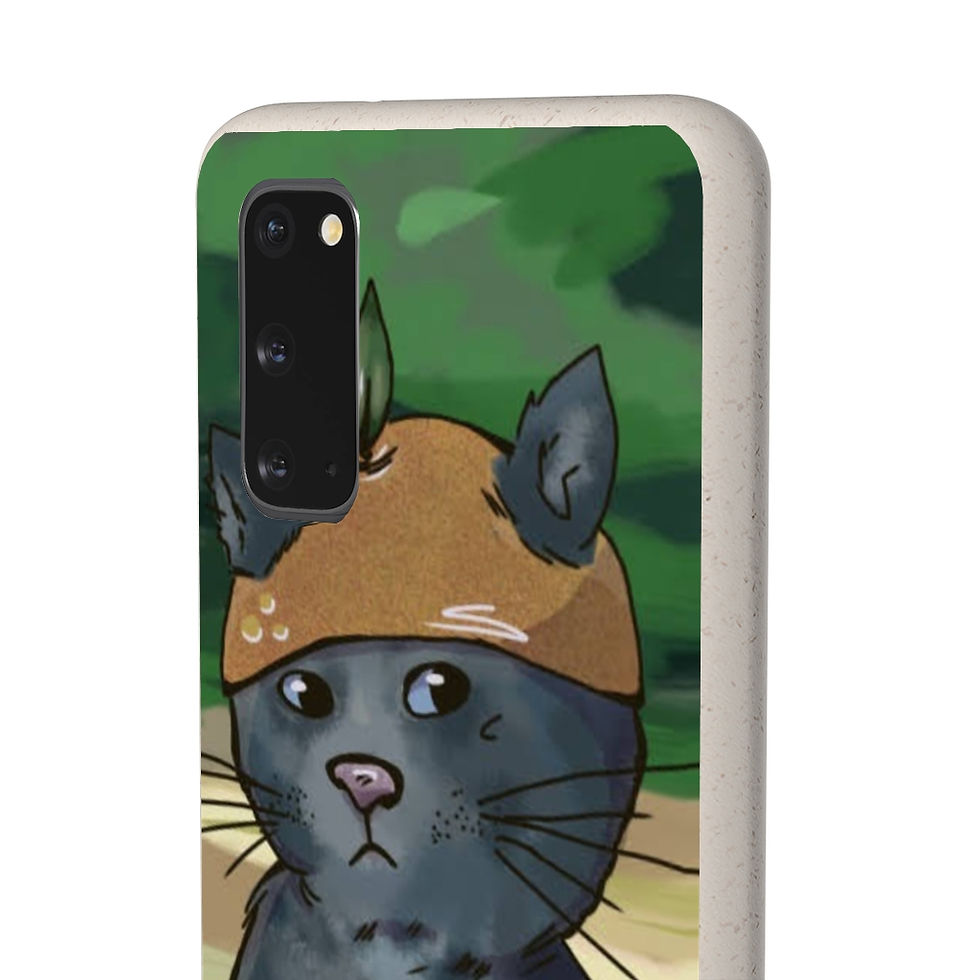 Thumbnail: Biodegradable Kitten Phone Case 