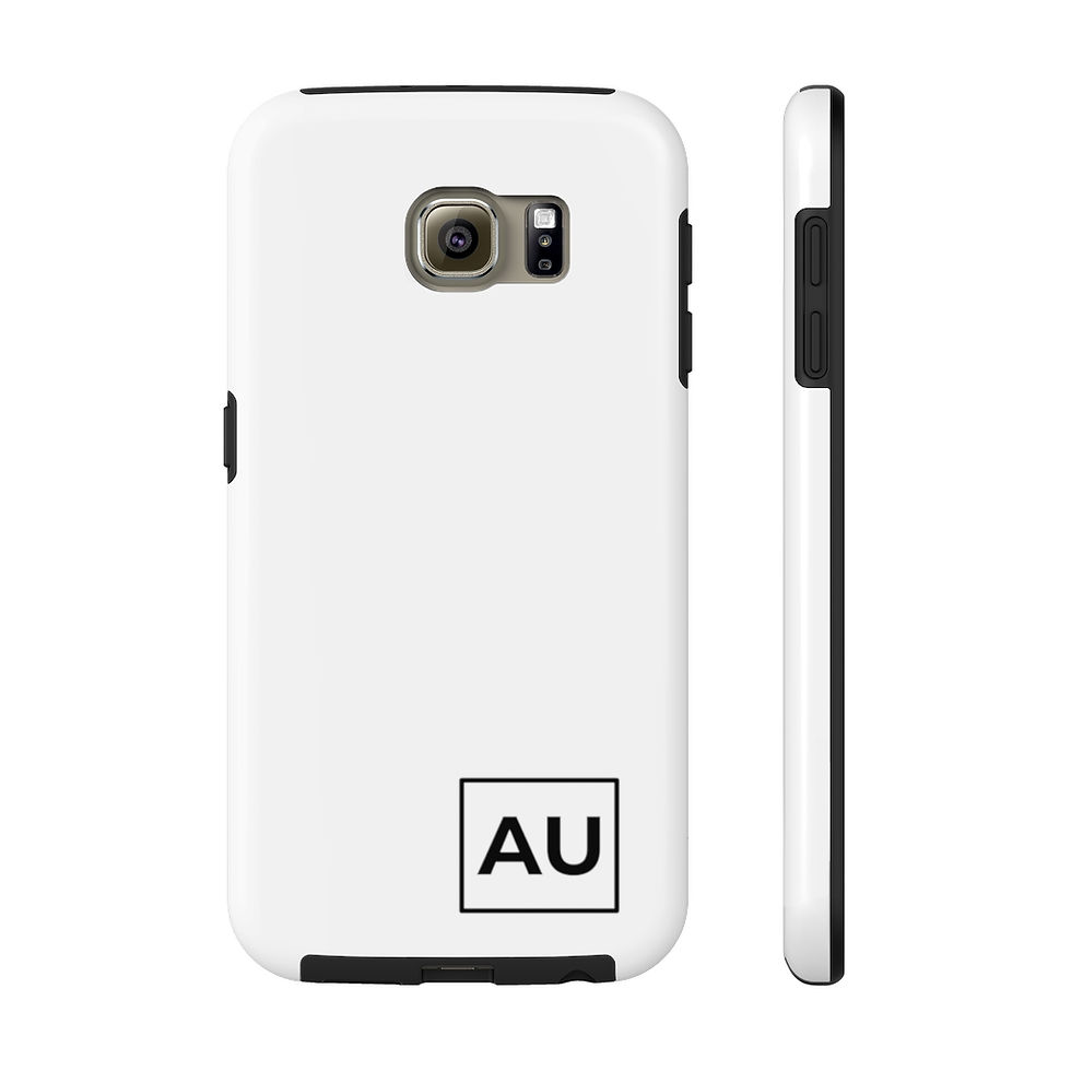 Thumbnail: AU Minimalist Case Mate Tough Phone Case- White