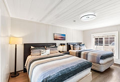 Modern cottage interior at Soap Lake Resort in Soap Lake WA