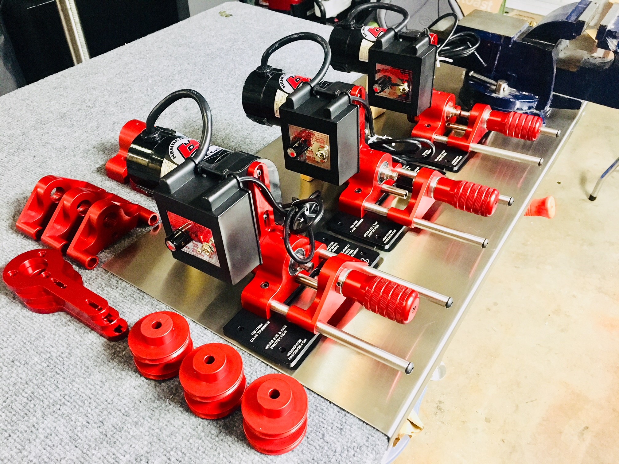 Arca Rails Power Case Trimmer Henderson Precision