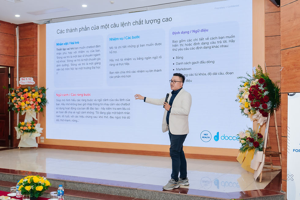 GV. Lê Quang hướng dẫn cấu trúc một câu lệnh chất lượng cao