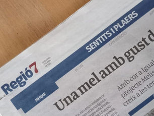 Entrevista en el periódico Regió7 de Manresa