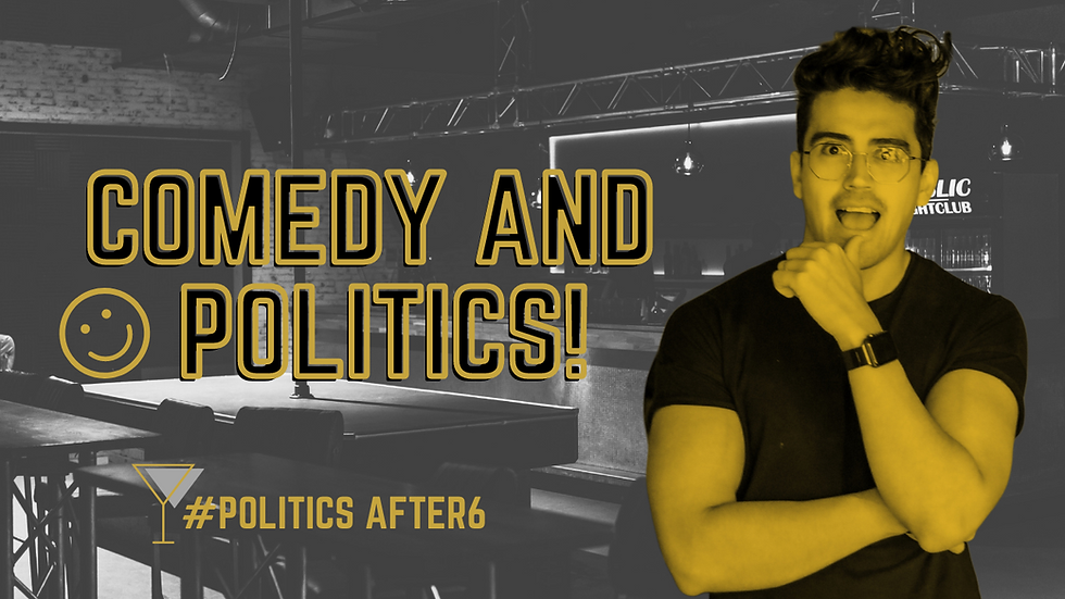 SOCIALLY ENGAGED - COMEDY AND POLITICS
