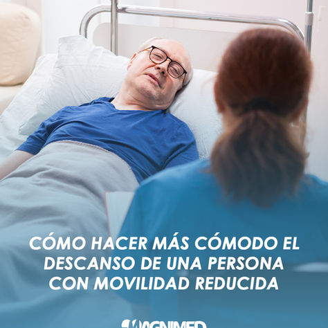 Cómo hacer más cómodo el descanso de una persona con movilidad reducida