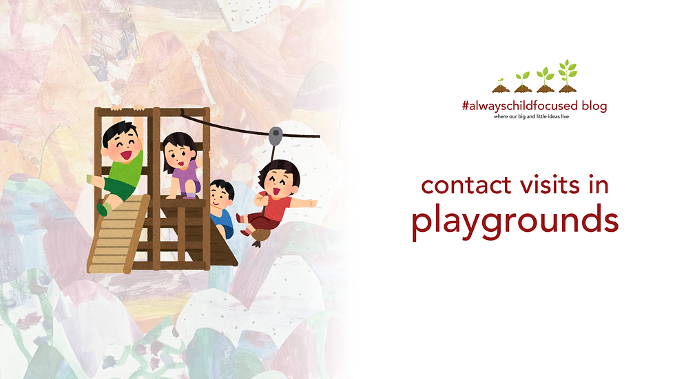contact visits in playgrounds