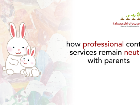 how professional contact services remain neutral with parents
