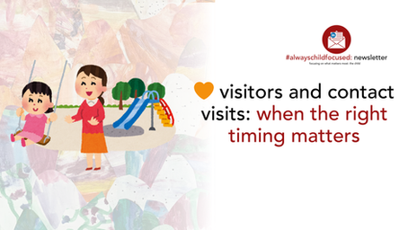 visitors and contact visits: when the right timing matters