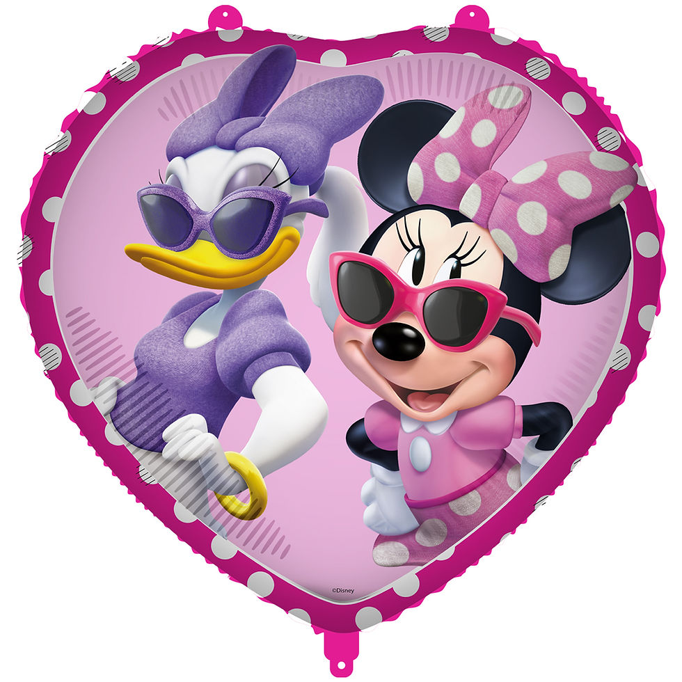 Minnie mus og Dolly folieballong