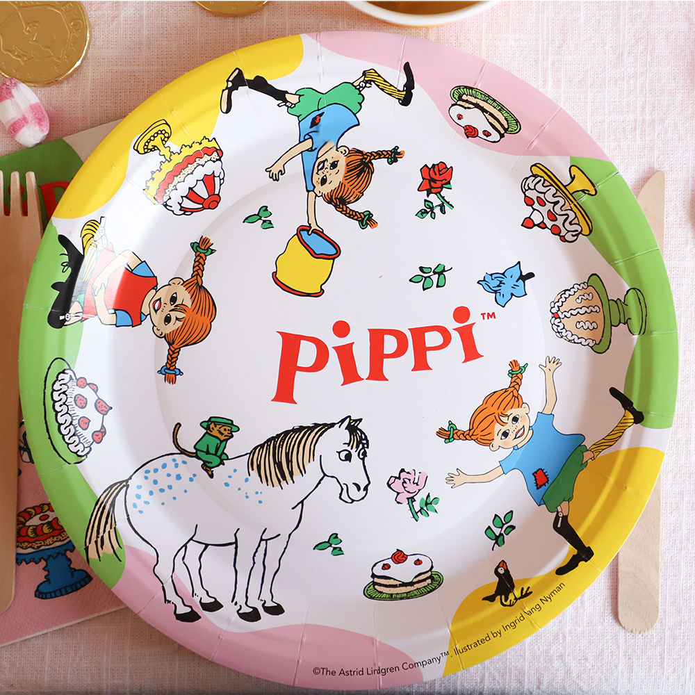 Pippi Langstrømpe pappfat