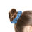 Thumbnail: Scrunchie Hair Accessory LIGHT BLUE