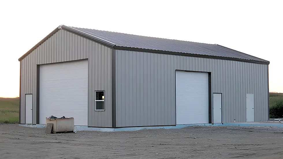 Red Iron Commercial Building