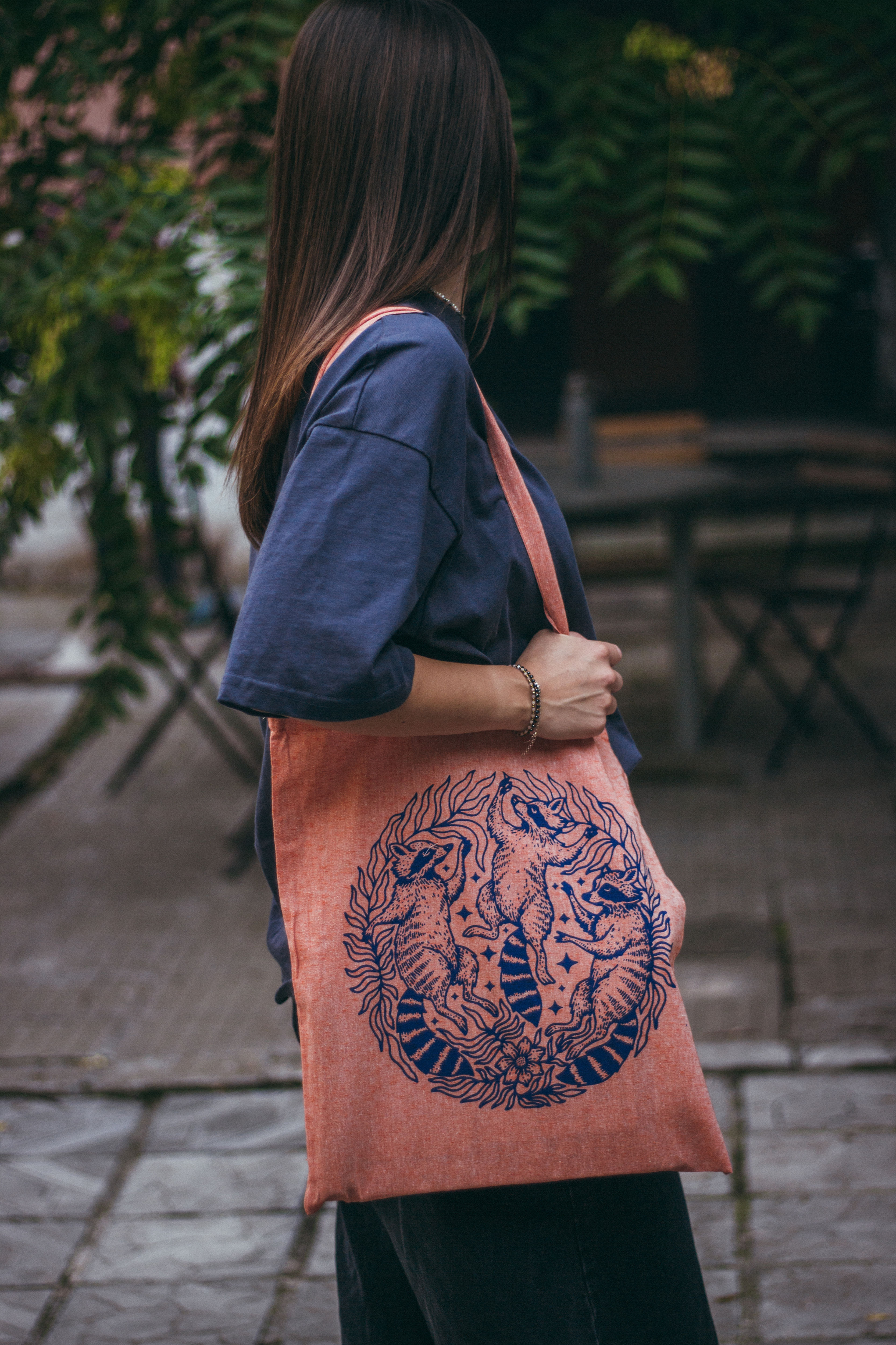 Dancing RaccoonsTote Bag