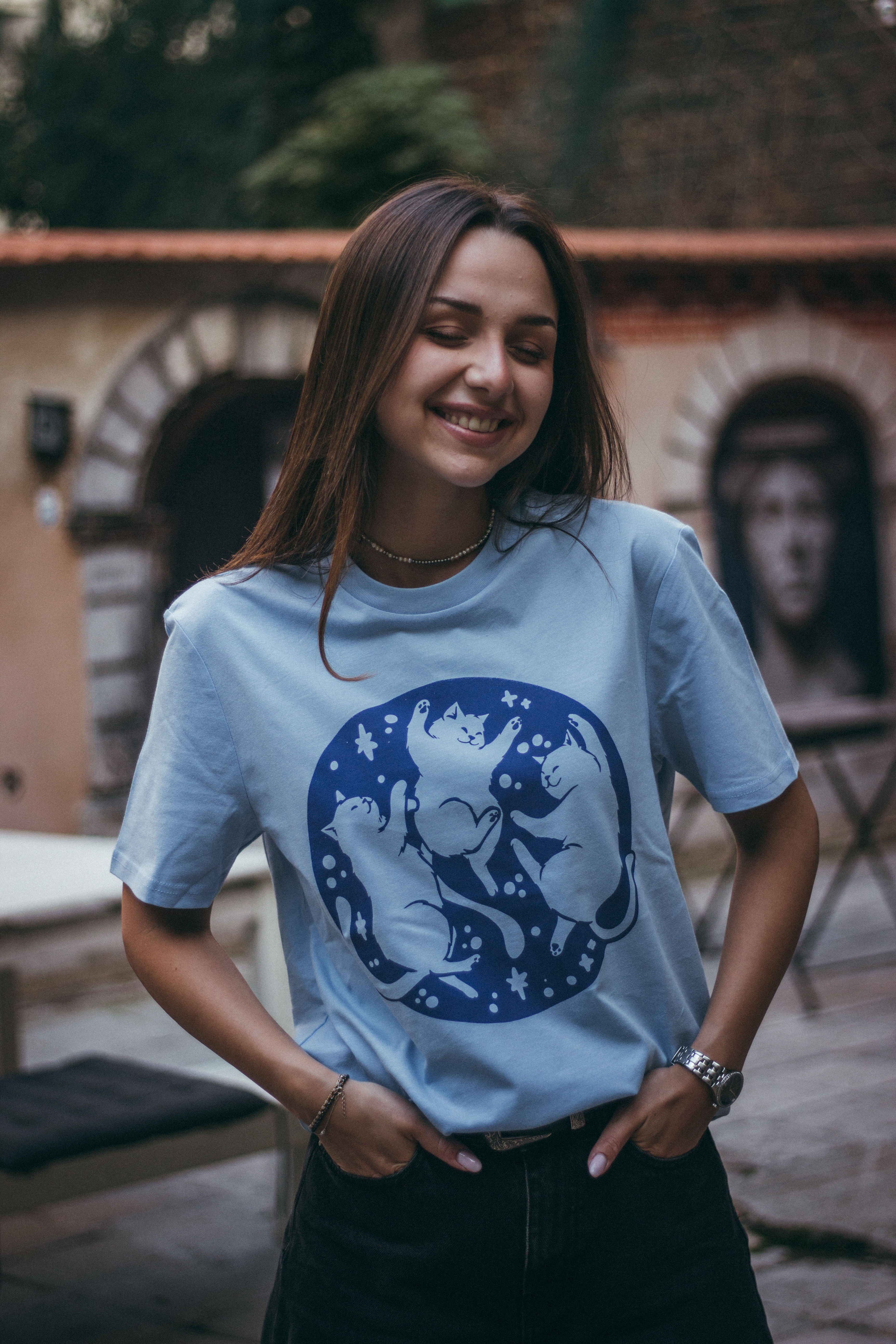 Dancing Cats Unisex T-shirt