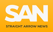 Straight Arrow News text-based logo with initials SAN