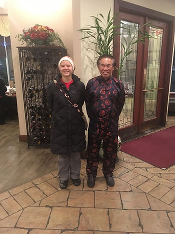 Grandmaster Wong Kiew-Kit Sifu Molly Kubinski Shaolin Wahnam Twin Cities Peking Garden Restaurant