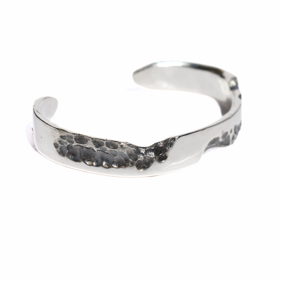 Thumbnail: Rustic Silver Cuff | Scoria