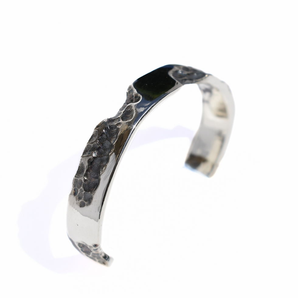 Thumbnail: Rustic Silver Cuff | Scoria