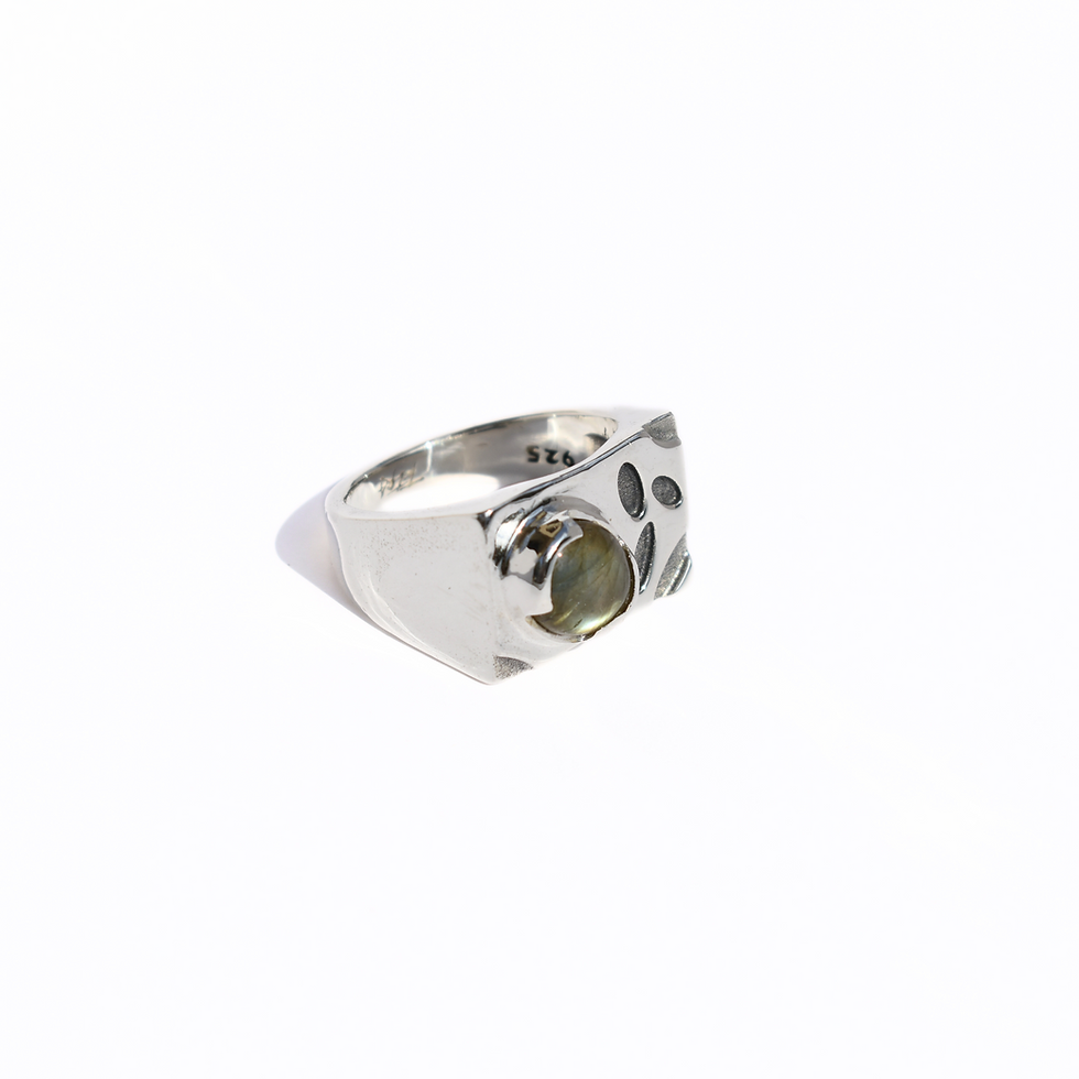 Thumbnail: Oval Labradorite Statement Ring | Eros