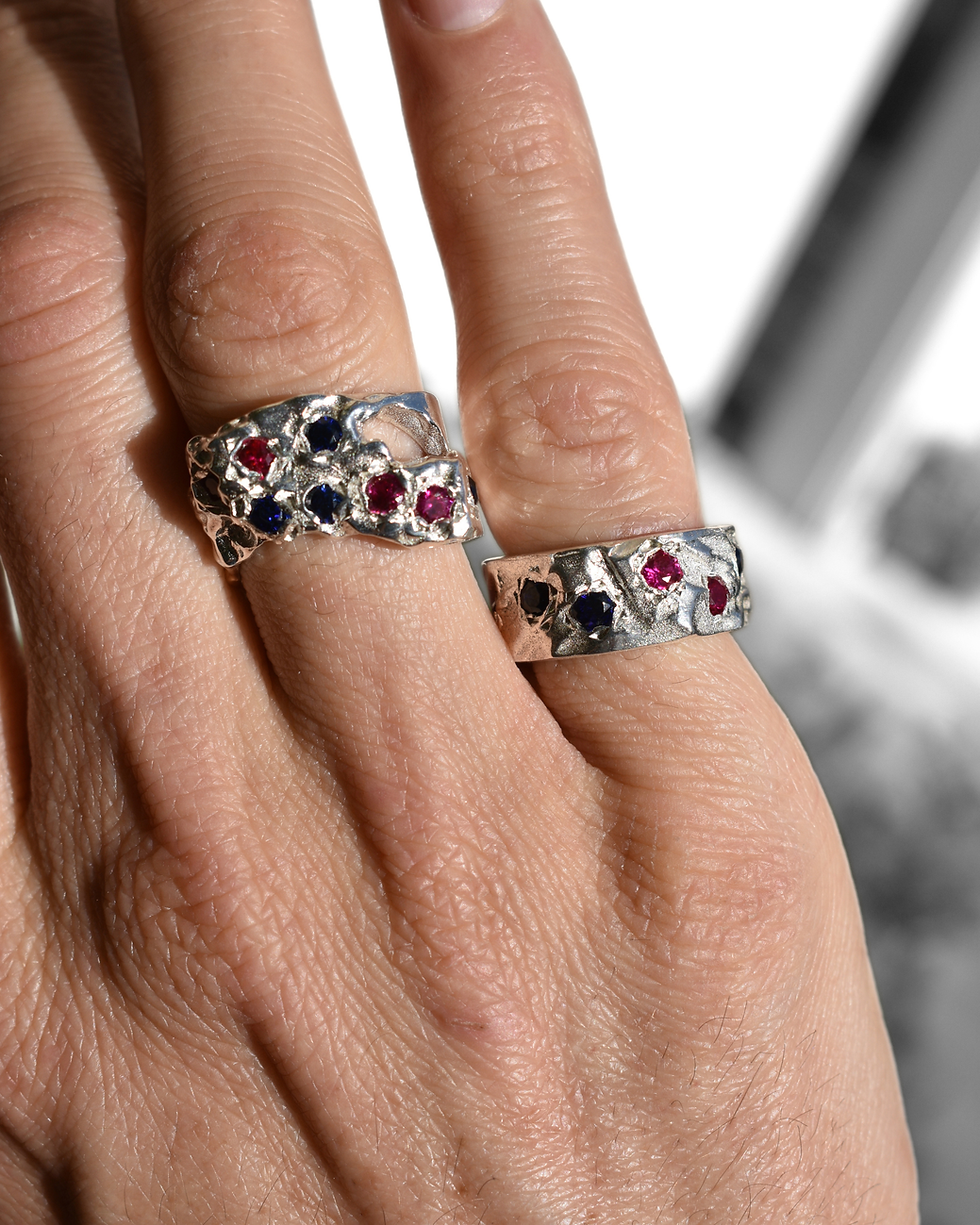 Thumbnail: Sapphire & Ruby Ring | Picrite