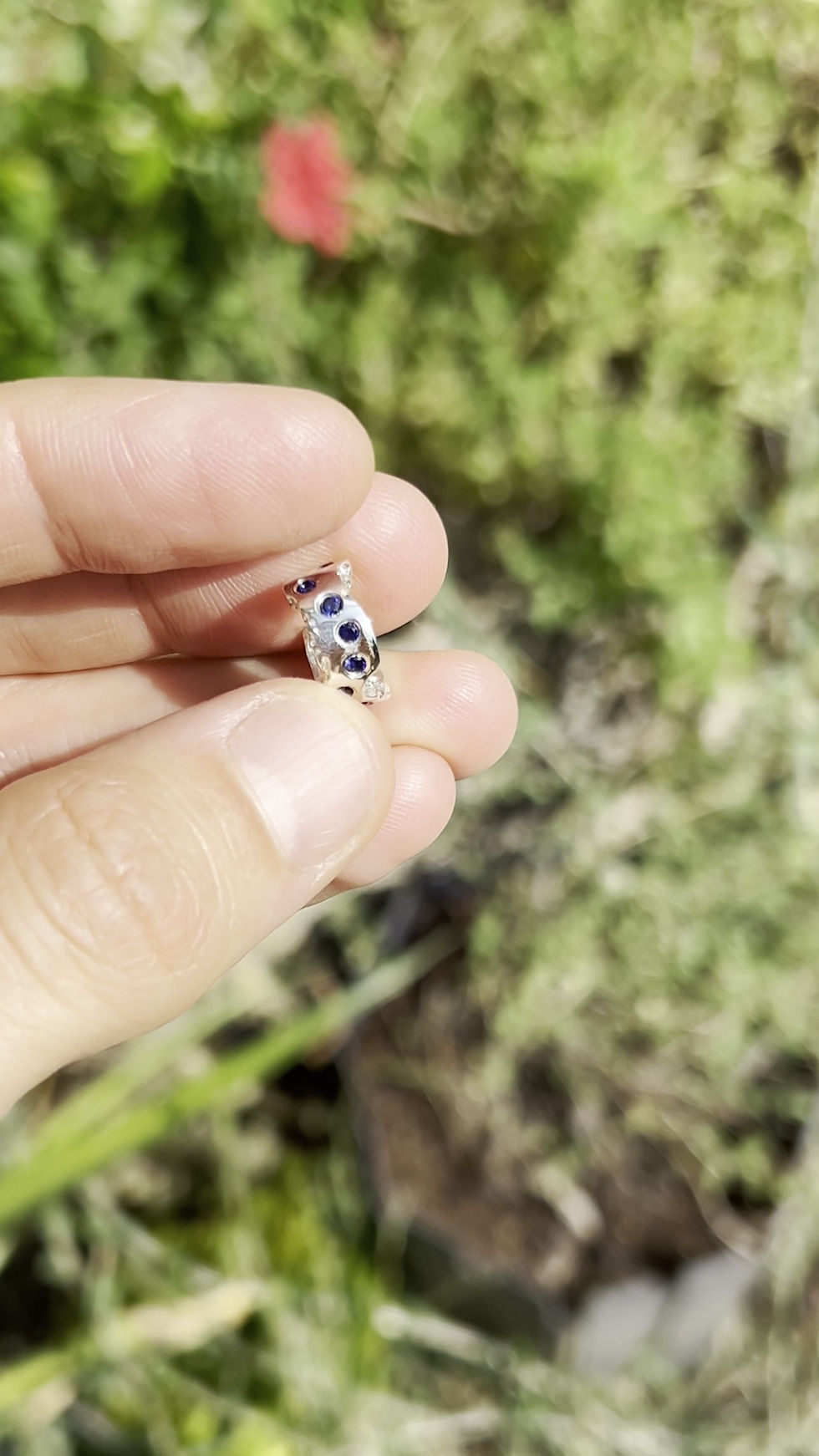 Thumbnail: ear cuff earring, sapphiare earring, women earring