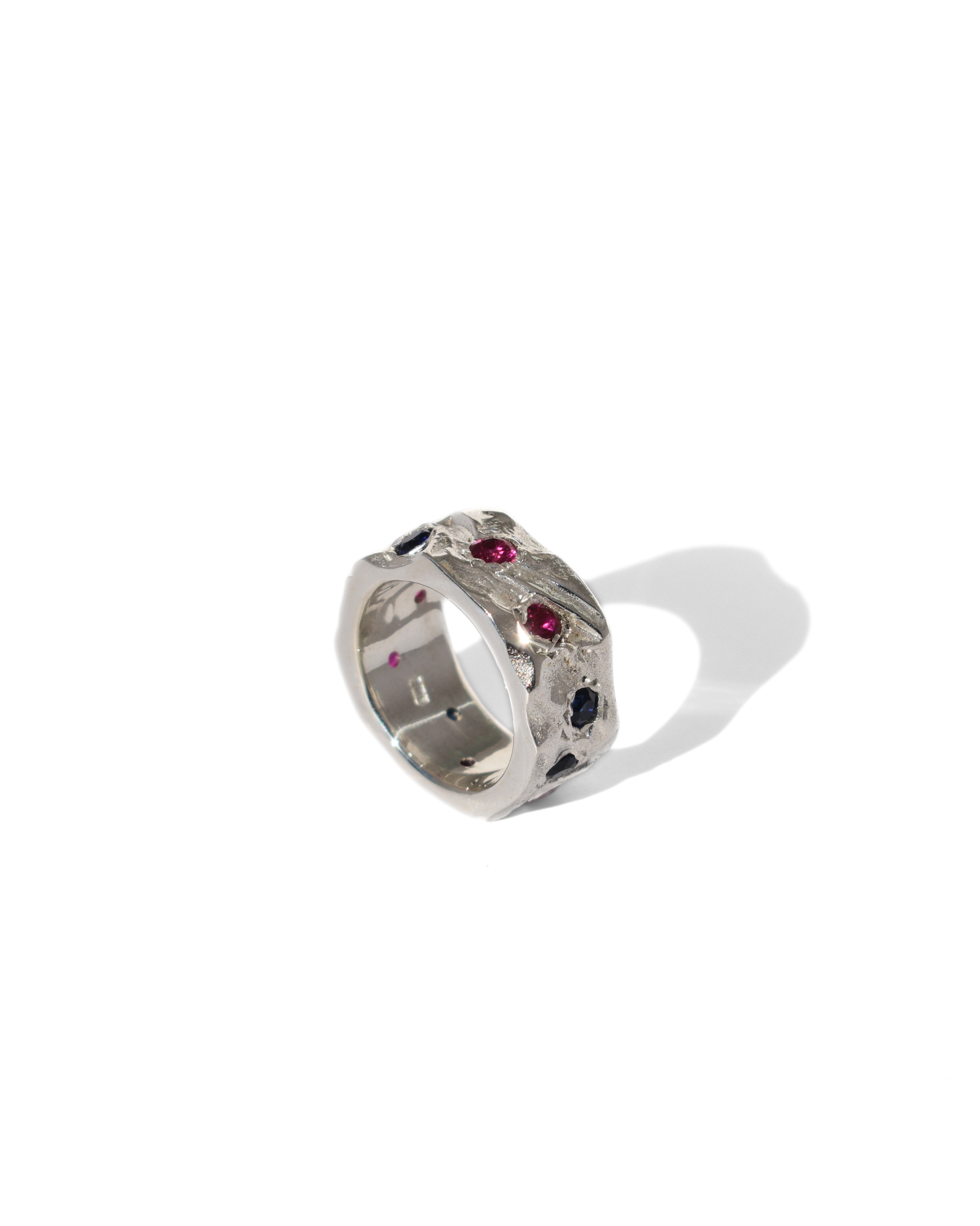 Sapphire & Ruby Ring | Picrite