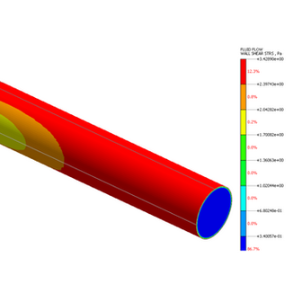 MIDAS NFX - Analisi CFD E Pulizia Condotti Tramite Wall Shear Stress