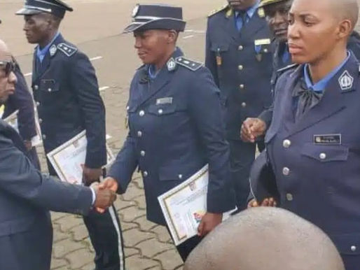 Sécurité : 2 244 nouveaux policiers rejoignent les rangs à Mutengene