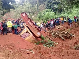 Falaise de Dschang : les travaux de reconstruction progressent à un rythme soutenu