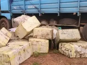 La Douane saisit un fourgon contenant des produits pharmaceutiques à Mintom